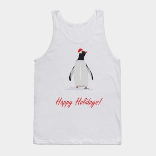 Christmas penguin Tank Top